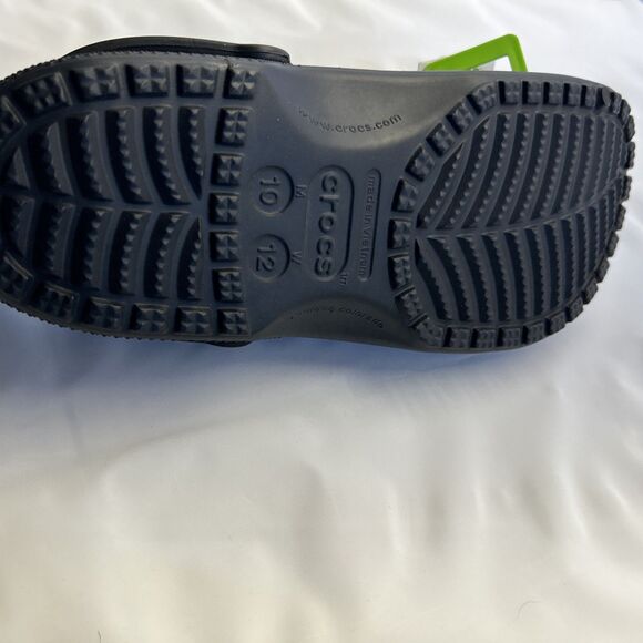 Croc Black Unisex Adult Classic Slip-On Sandals Men 10 Women 12 NEW w/Tags - Picture 5 of 8